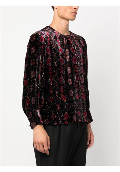 blusa in velluto PIERRE LOUIS MASCIA | Camicia | KANPUR/CML11947361